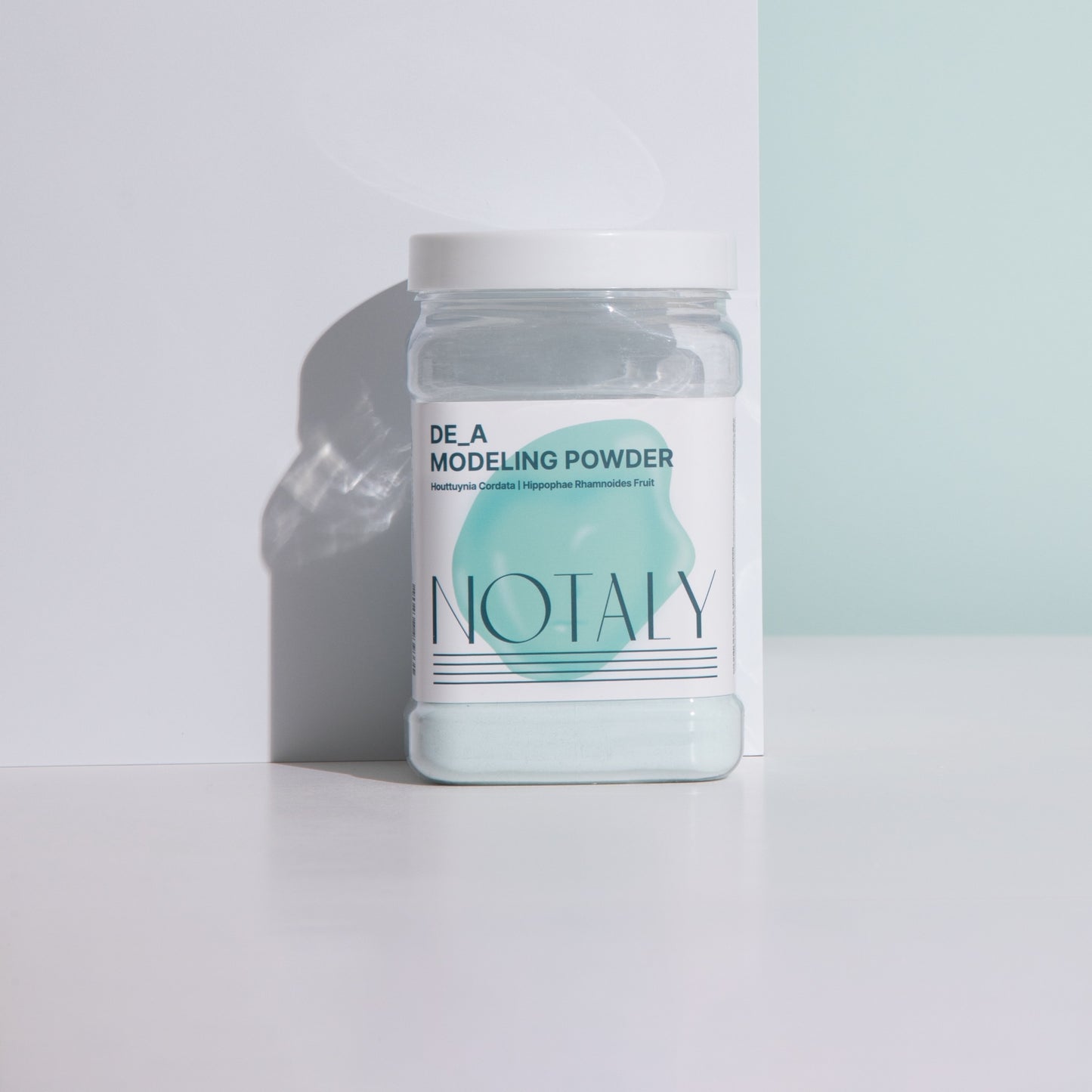 NOTALY DE-A Modeling Powder for Korean rubber modeling mask, designed for spa-quality hydration and soothing care.