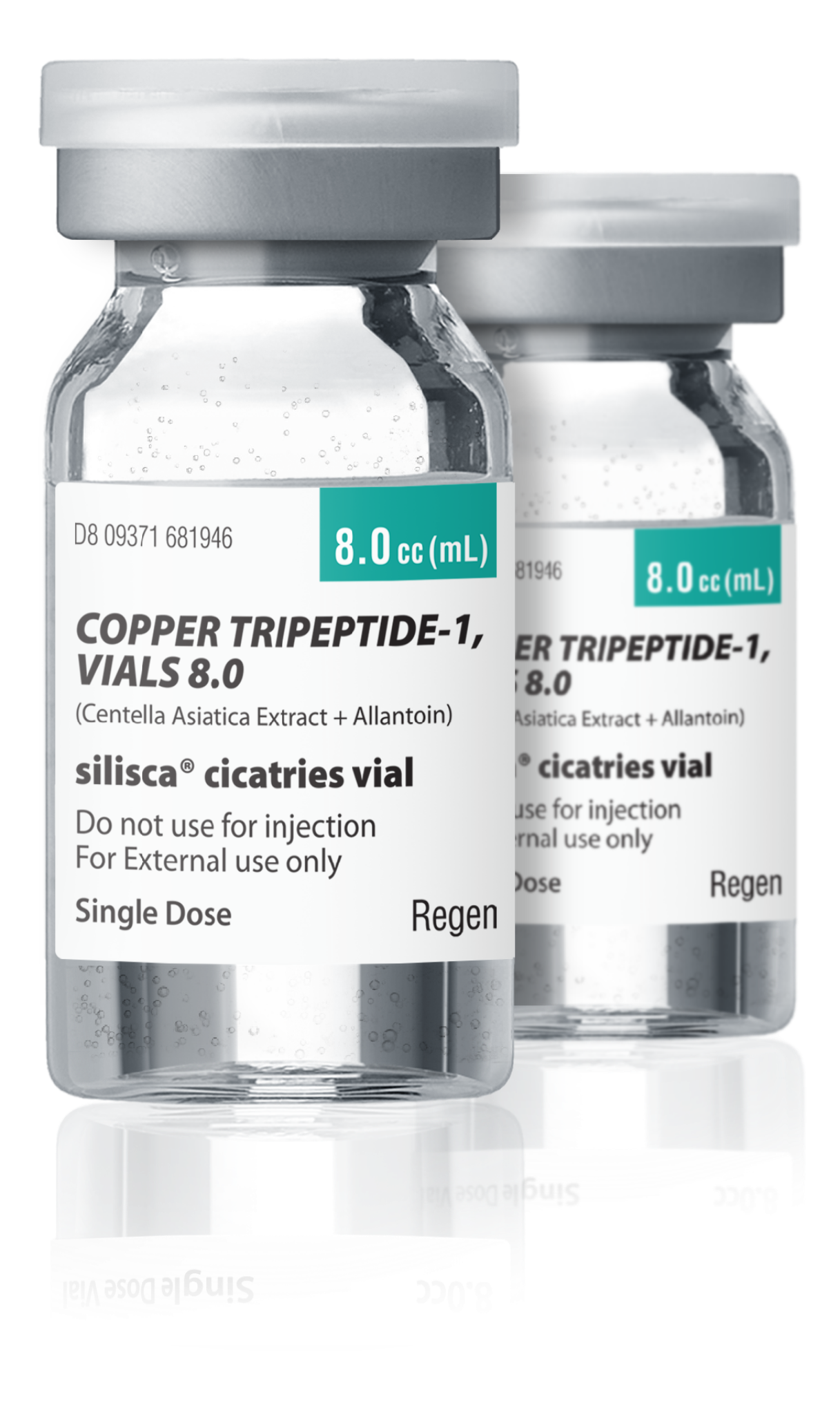 Silisca® Copper Tripeptide-1 (GHK-Cu) Cicatries Vial (8ml x 15)