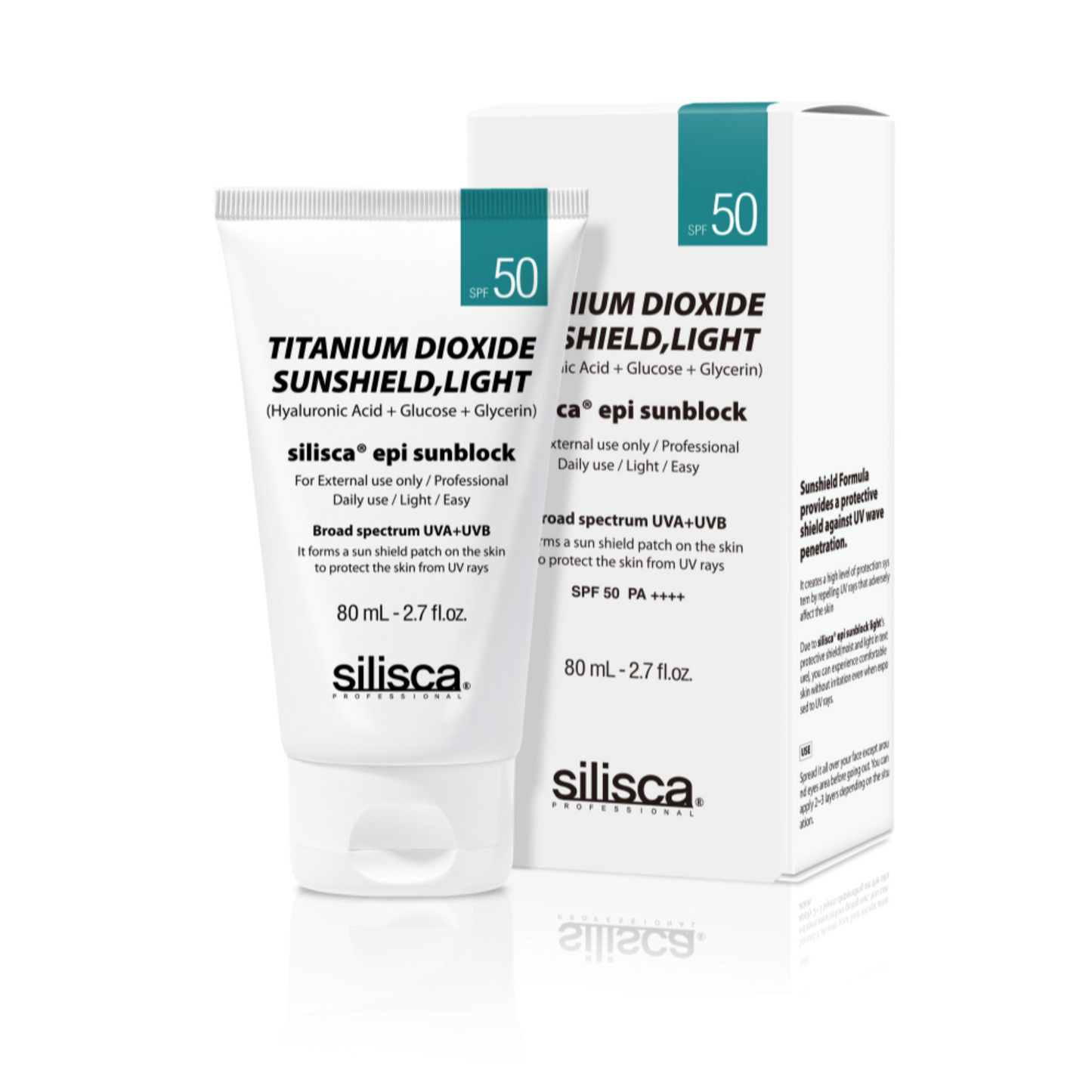 Silisca® Titanium Dioxide Sunshield, Light