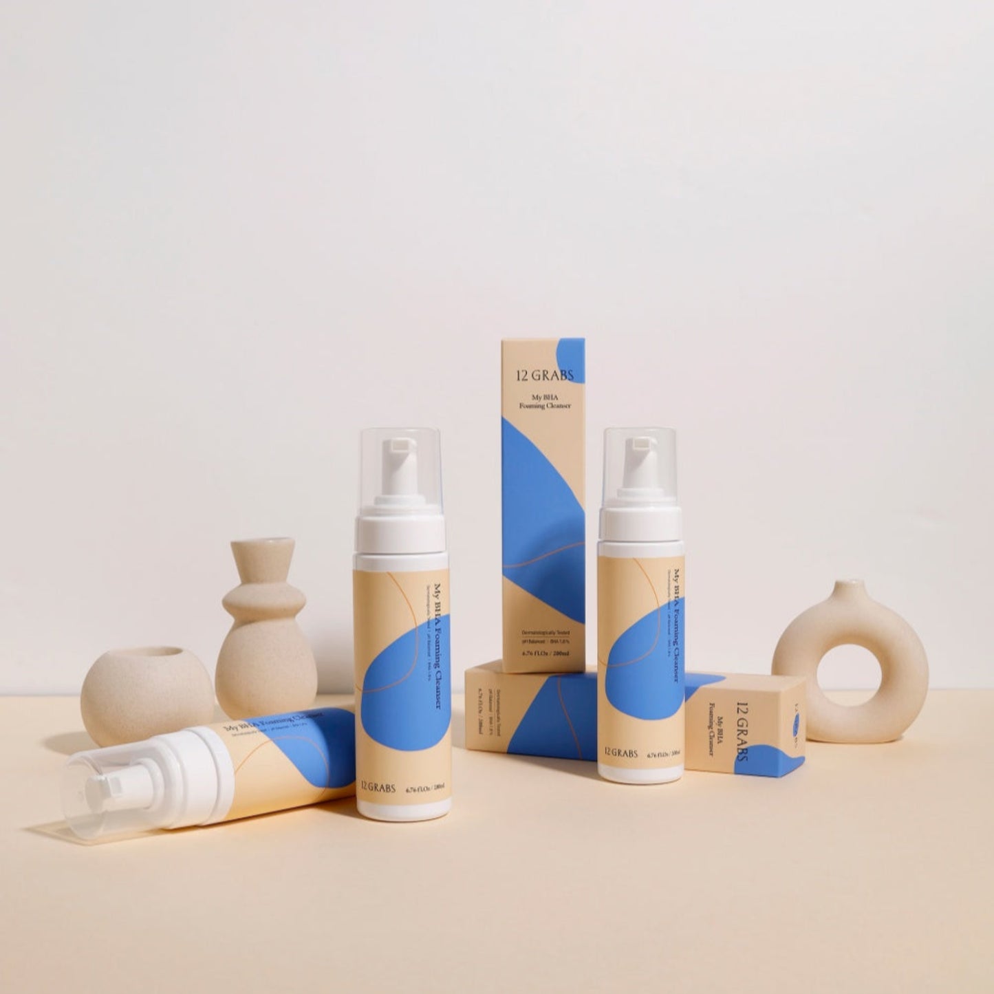 12GRABS BHA Foaming Cleanser Korean skincare