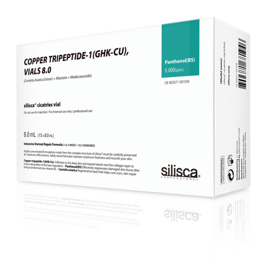 Silisca® Copper Tripeptide-1 (GHK-Cu) Cicatries Vial (8ml x 15)