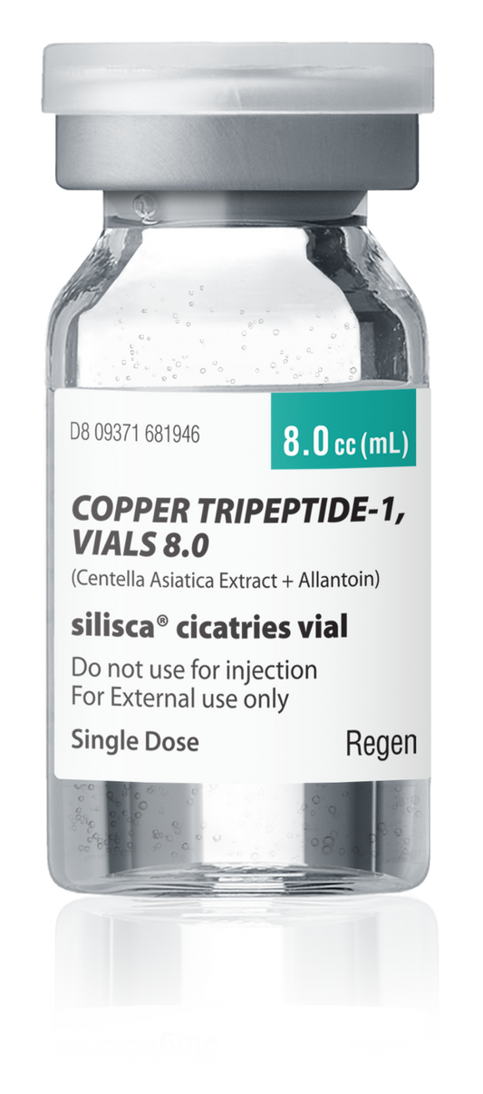 Silisca® Copper Tripeptide-1 (GHK-Cu) Cicatries Vial (8ml x 15)