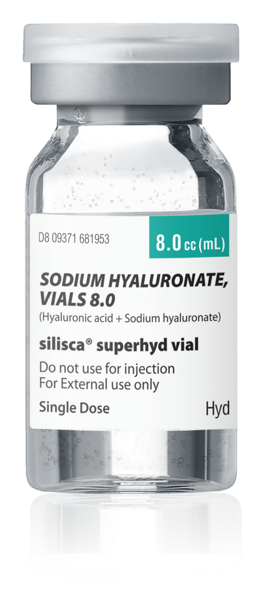 Silisca® Sodium Hyaluronate SuperHyd Vial 8.0 (15 x 8ml)