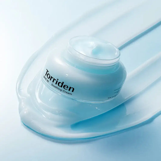 Toriden Dive-In Hydrating Gel Cream with soothing gel texture, providing deep hydration for sensitive skin.